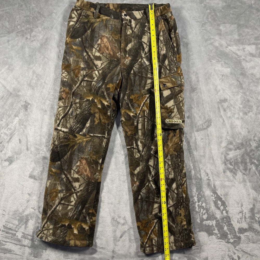 Field & Stream‎ Camouflage Fleece Cargo Pants Mens Size Medium Hunting Outdoor - Picture 10 of 14